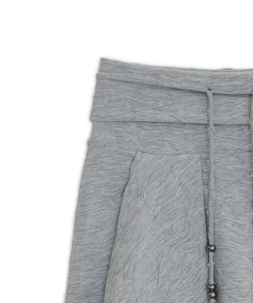 STAR FLARED MIDI SKIRT - 2 COLORS GREY
