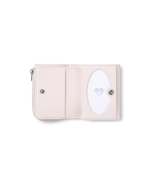 HEARTY ZIPPER WALLET BLOSSOM AS SHOWN