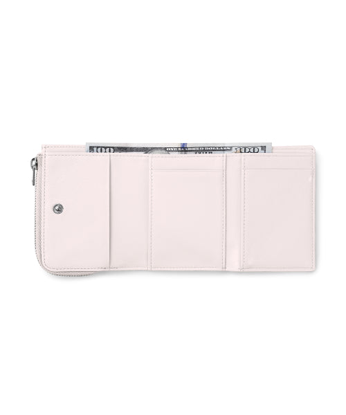 HEARTY ZIPPER WALLET BLOSSOM AS SHOWN