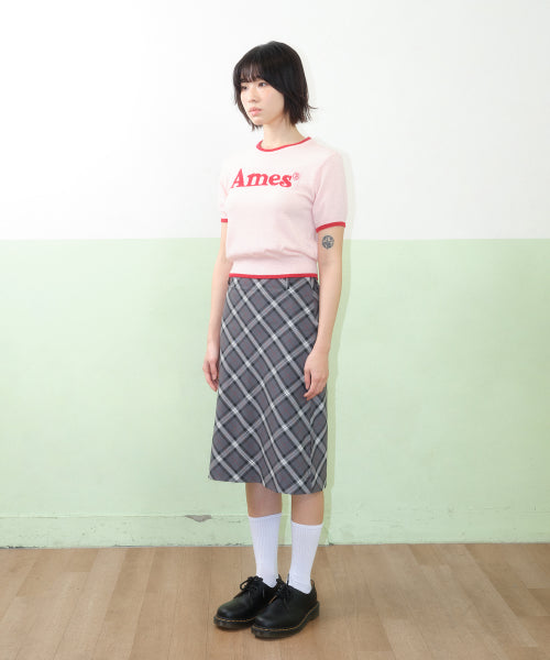 BASIC LOGO KNIT - 2 COLORS PINK