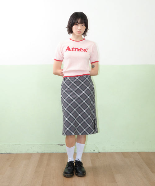 BASIC LOGO KNIT - 2 COLORS PINK
