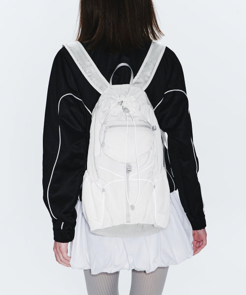 AIRY POCKET BACKPACK - 6 COLORS WHITE
