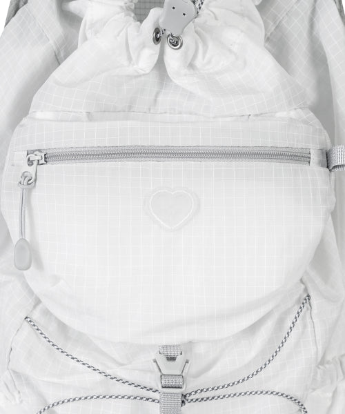 AIRY POCKET BACKPACK - 6 COLORS WHITE