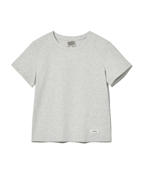 W BASIC TEE - 4 COLORS GREY