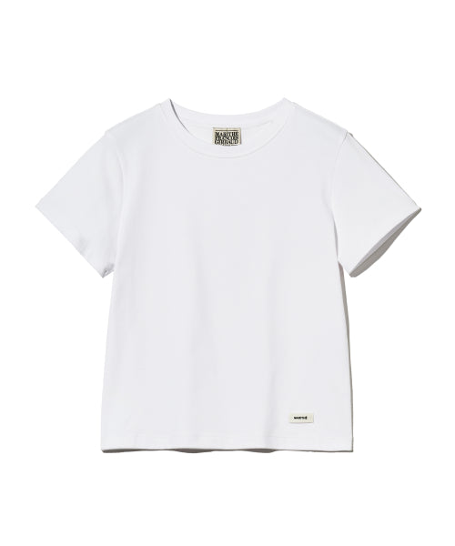 W BASIC TEE - 4 COLORS WHITE