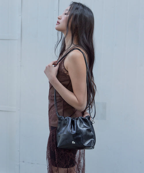 CRINKLE BUCKET BAG - 3 COLORS