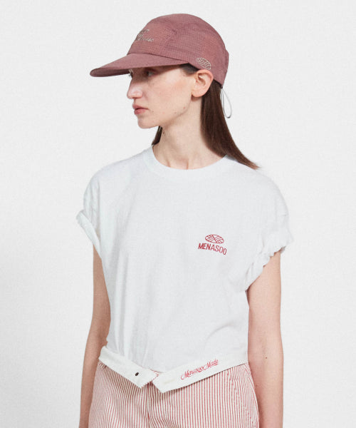 TWIST TRACK T SHIRT - 4 COLORS WHITE