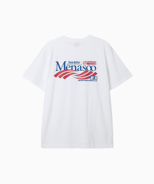 TWIST TRACK T SHIRT - 4 COLORS WHITE