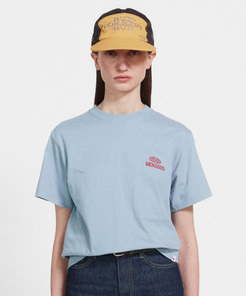 TWIST TRACK T SHIRT - 4 COLORS BLUE