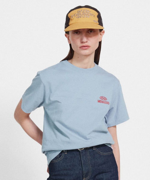 TWIST TRACK T SHIRT - 4 COLORS BLUE