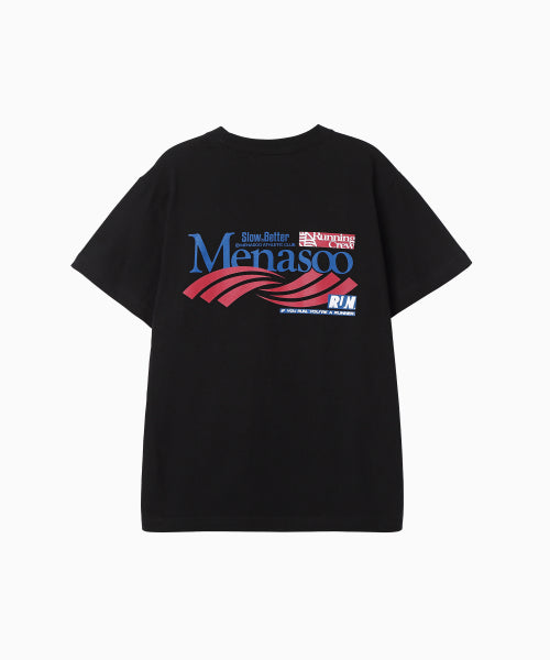 TWIST TRACK T SHIRT - 4 COLORS BLACK