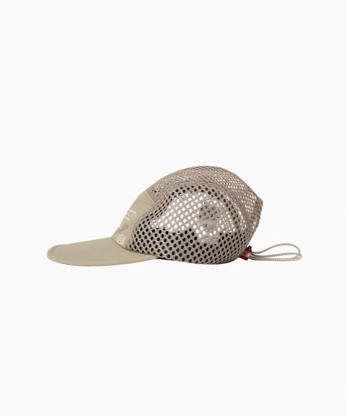 RUN FOR REST RUN MESH CAMP CAP - 3 COLORS BEIGE