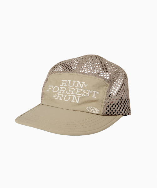 RUN FOR REST RUN MESH CAMP CAP - 3 COLORS BEIGE
