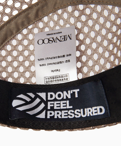 RUN FOR REST RUN MESH CAMP CAP - 3 COLORS BEIGE