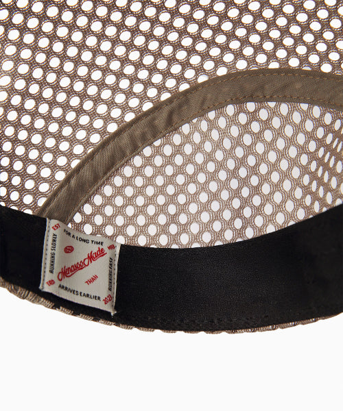 RUN FOR REST RUN MESH CAMP CAP - 3 COLORS BEIGE