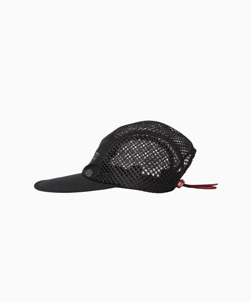 RUN FOR REST RUN MESH CAMP CAP - 3 COLORS BLACK