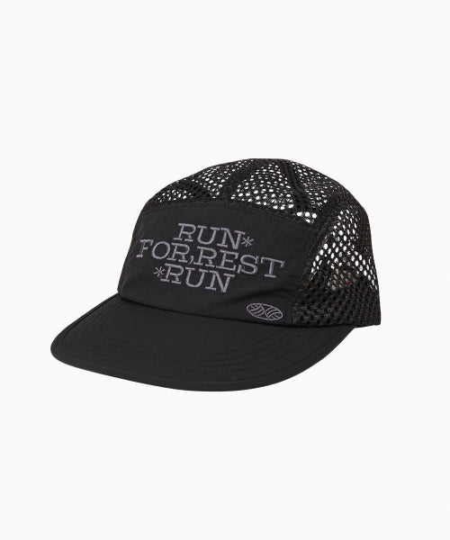 RUN FOR REST RUN MESH CAMP CAP - 3 COLORS BLACK