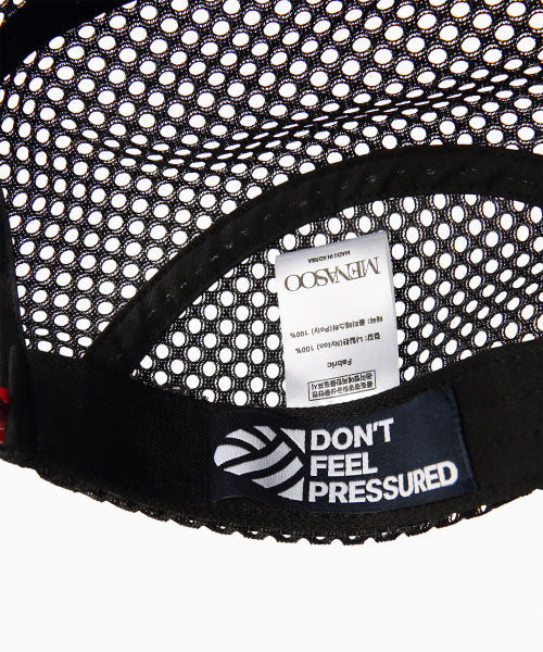RUN FOR REST RUN MESH CAMP CAP - 3 COLORS BLACK