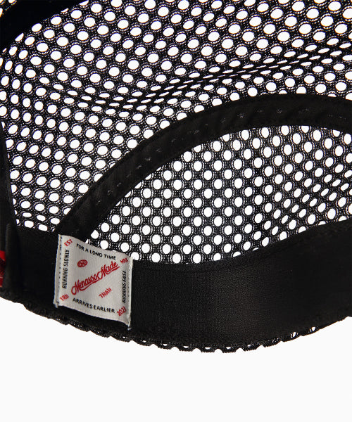 RUN FOR REST RUN MESH CAMP CAP - 3 COLORS BLACK