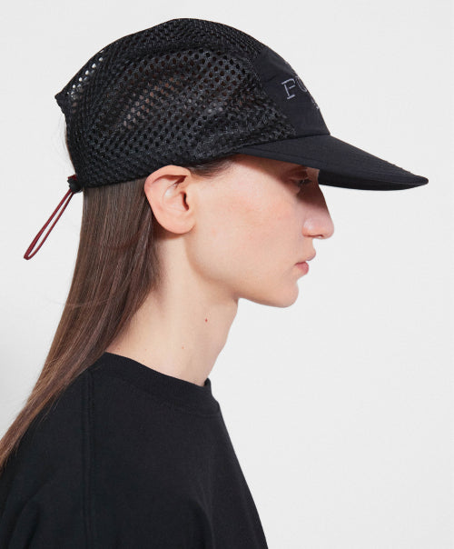 RUN FOR REST RUN MESH CAMP CAP - 3 COLORS BLACK