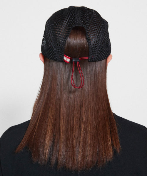 RUN FOR REST RUN MESH CAMP CAP - 3 COLORS BLACK