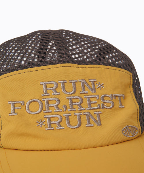 RUN FOR REST RUN MESH CAMP CAP - 3 COLORS AS SHOWN