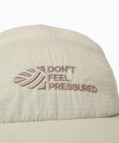 DONT FEEL PRESSURED RIP CAMP CAP - 4 COLORS KHAKI