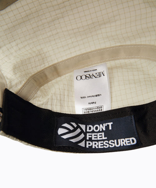 DONT FEEL PRESSURED RIP CAMP CAP - 4 COLORS KHAKI