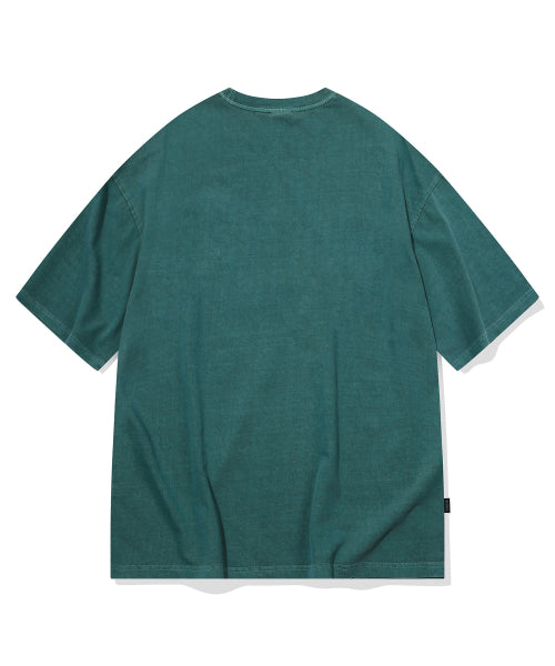 HOPPY PIGMENT SHORT SLEEVE TEE - 3 COLORS GREEN