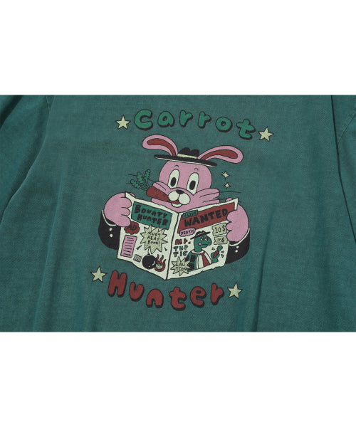 HOPPY PIGMENT SHORT SLEEVE TEE - 3 COLORS GREEN