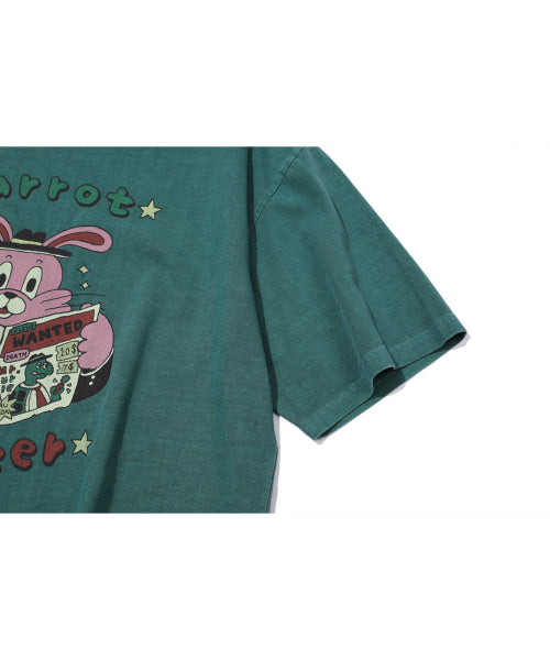 HOPPY PIGMENT SHORT SLEEVE TEE - 3 COLORS GREEN