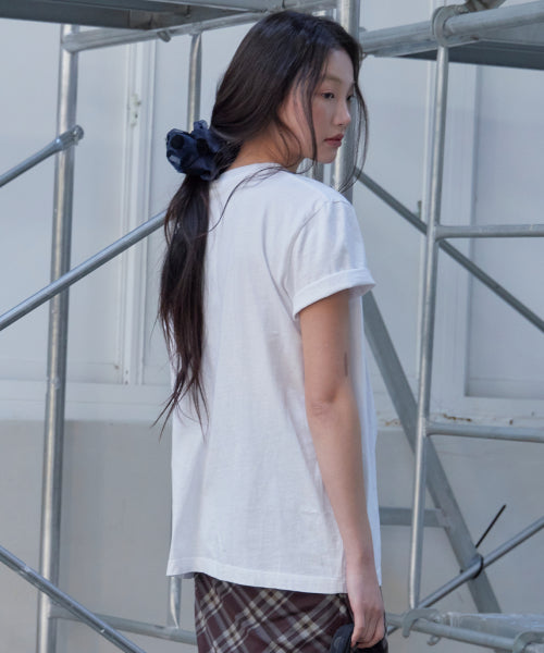DOT SCRUNCHIE - 2 COLORS