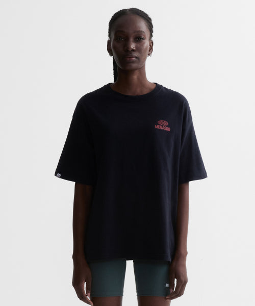 SQUARED HEARTTRACK GRAPHIC T SHIRT - 5 COLORS NAVY