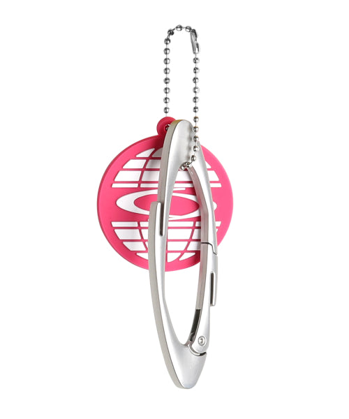 LOGO CARABINER KEYRING - 2 COLORS PINK