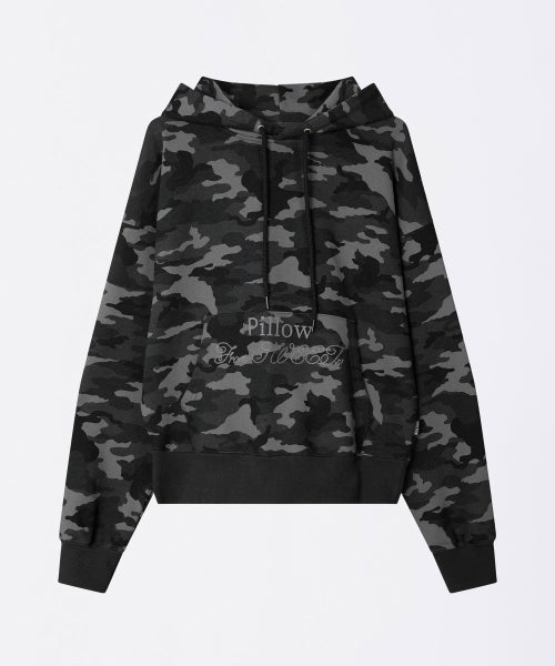 SWEETS BELLY CAMO HOODIE - 2 COLORS CHARCOAL