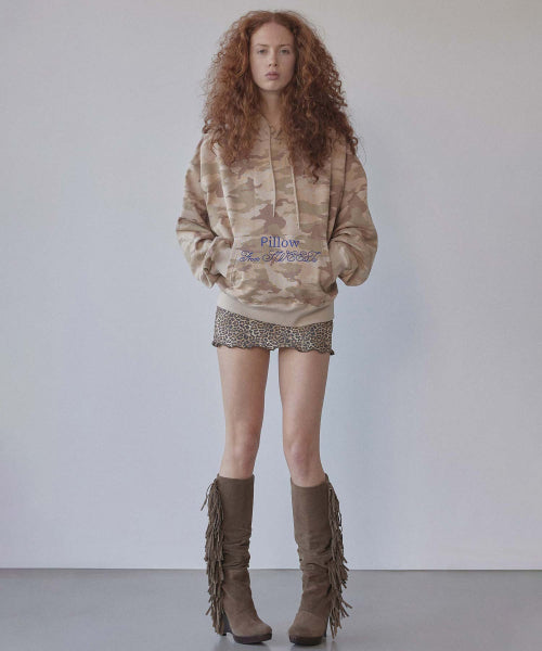 SWEETS BELLY CAMO HOODIE DESERT AS SHOWN
