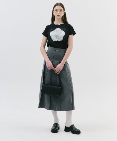 LOGO T-SHIRT - 2 COLORS BLACK