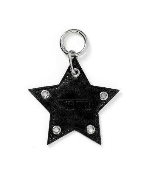 SQ STAR KEYRING BAG - 5 COLORS BLACK