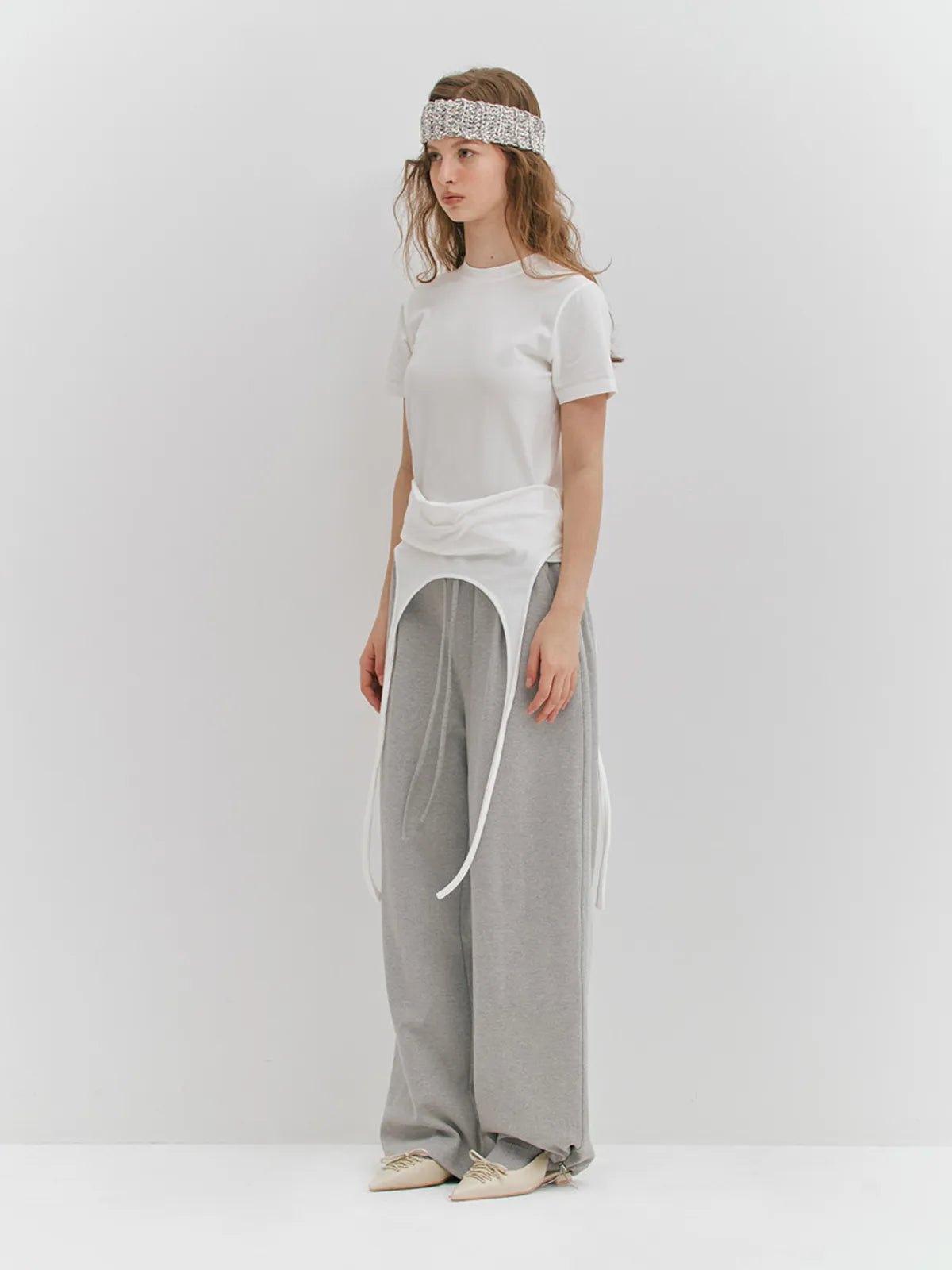 SIGNATURE JOGGER PANTS - GREY #HAYOUNG同款!