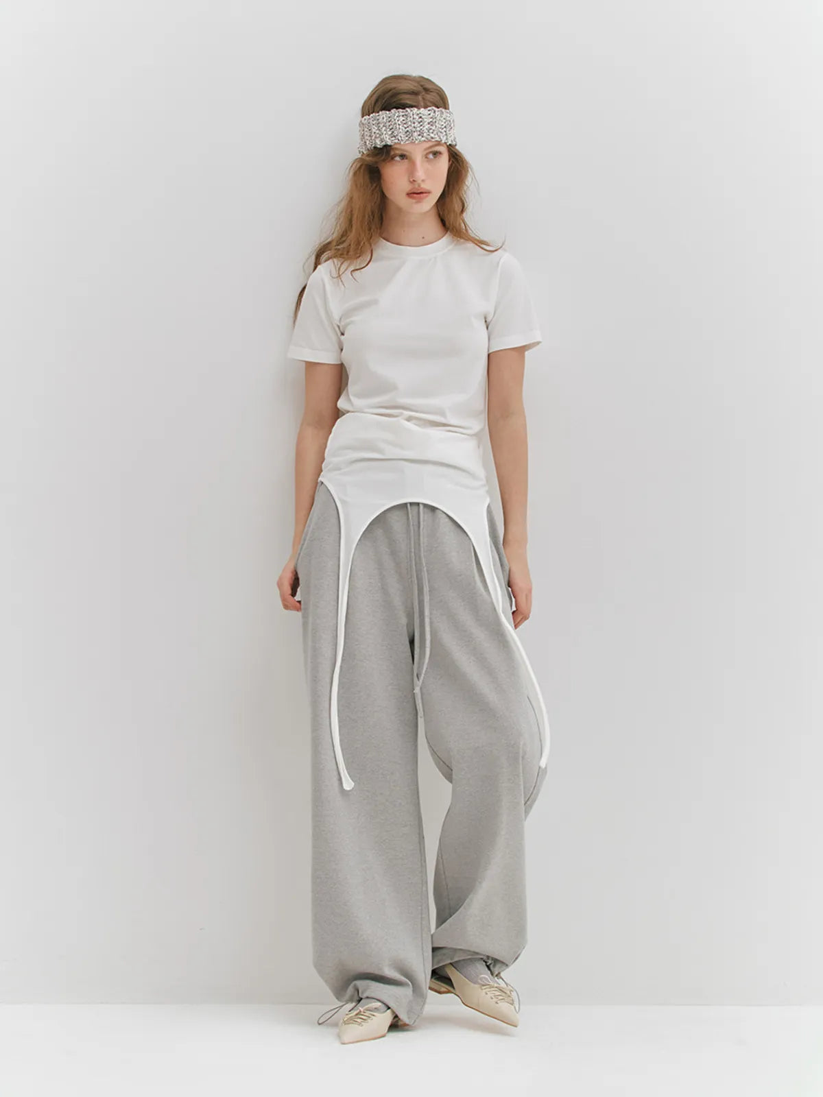 SIGNATURE JOGGER PANTS - GREY #HAYOUNG同款!