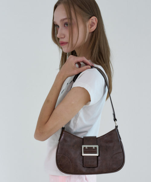 CHARLOTTE SHOULDER BAG - 5 COLORS BLACK
