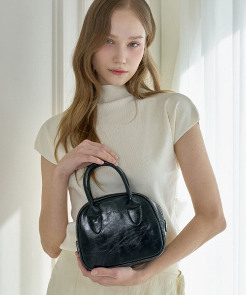 MINI PLUM CROSS TOTE BAG - 2 COLORS AS SHOWN