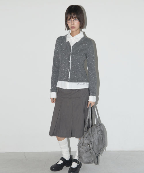BELTED WASHED BAG F25ZE990 - 5 COLORS GREY