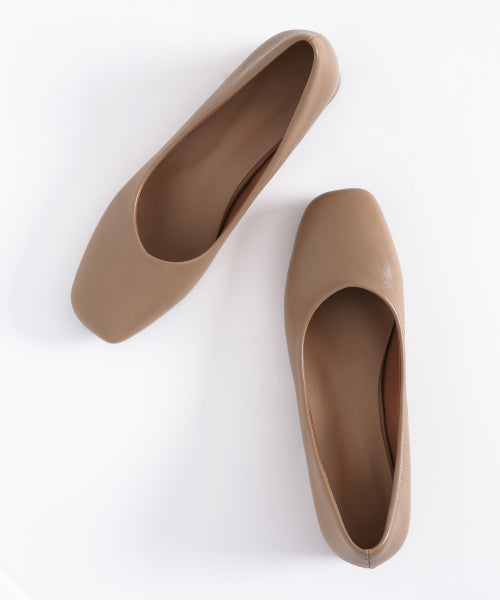 SEOA SQUARE PUMPS - 4 COLORS BLACK