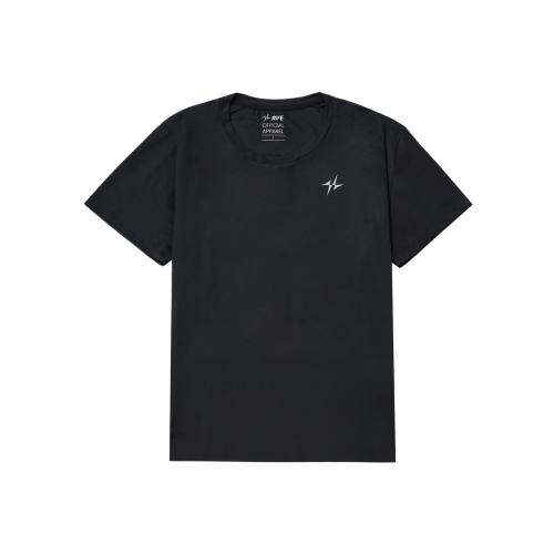 MICRO MESH PERFORMANCE RUNNING SHORT SLEEVE T-SHIRT - 6 COLORS BLACK