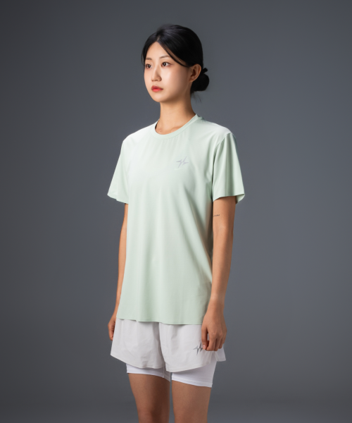 MICRO MESH PERFORMANCE RUNNING SHORT SLEEVE T-SHIRT - 6 COLORS BLACK