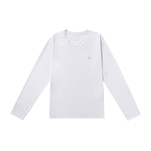 MICRO MESH PERFORMANCE RUNNING LONG SLEEVE - 6 COLORS BLACK