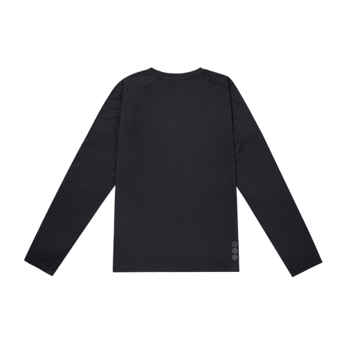 MICRO MESH PERFORMANCE RUNNING LONG SLEEVE - 6 COLORS BLACK