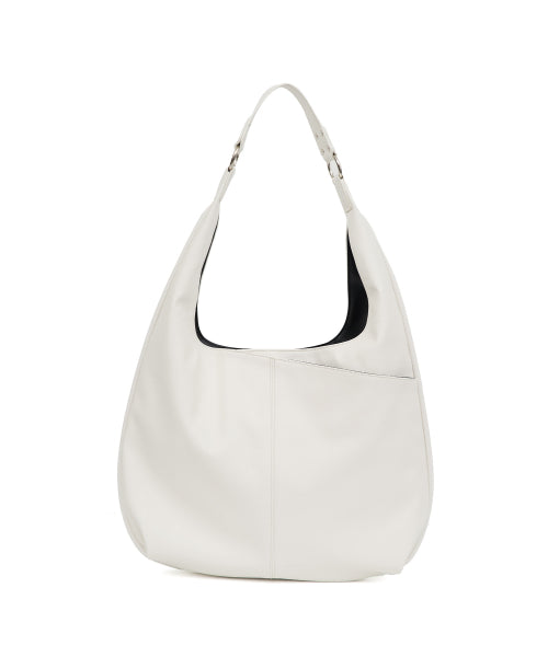 SLASH HOBO BAG (BLACK) - 2 COLORS CREAM
