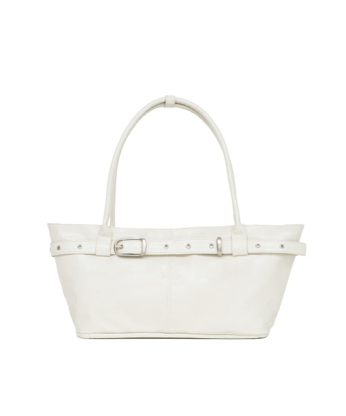 BELTED BOAT BAG (OYSTER) AS SHOWN